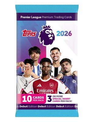Topps Premier League 2025/26 Debut Edition 10 Card Pack