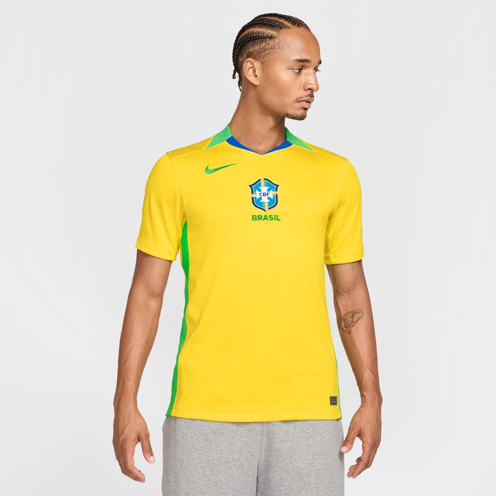 Nike Brazil 2025 Stadium Home Jersey
