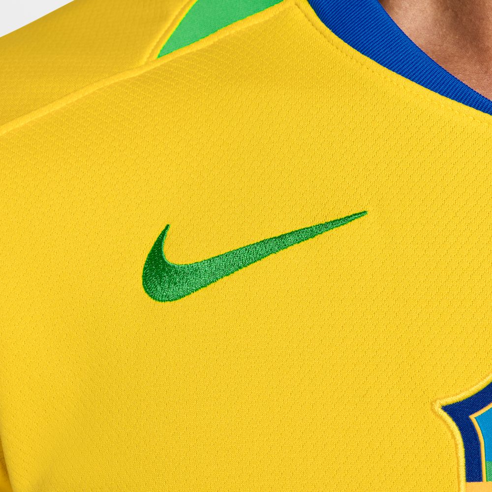 Nike Brazil 2025 Stadium Home Jersey