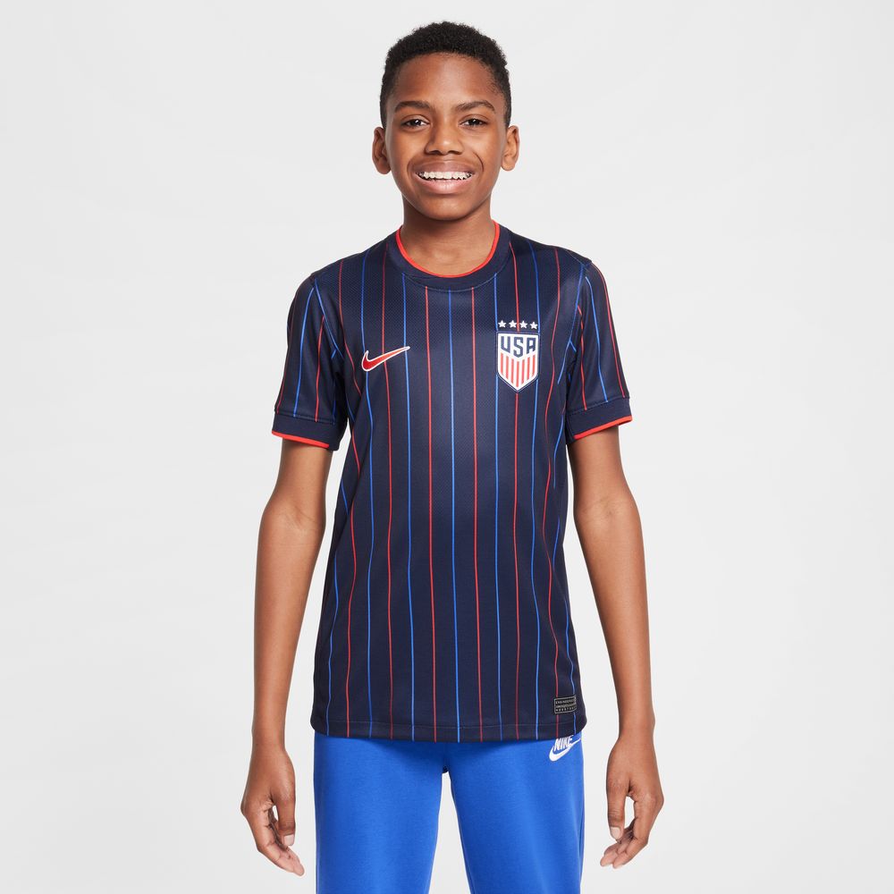 Nike USA 2025 Dri-Fit Stadium Away Jersey (4-Stars)