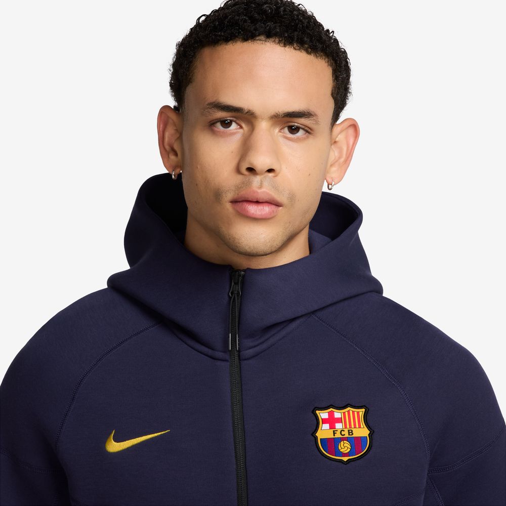 Nike FC Barcelona 2025/26 Tech-Fleece Wind Runner Hoodie