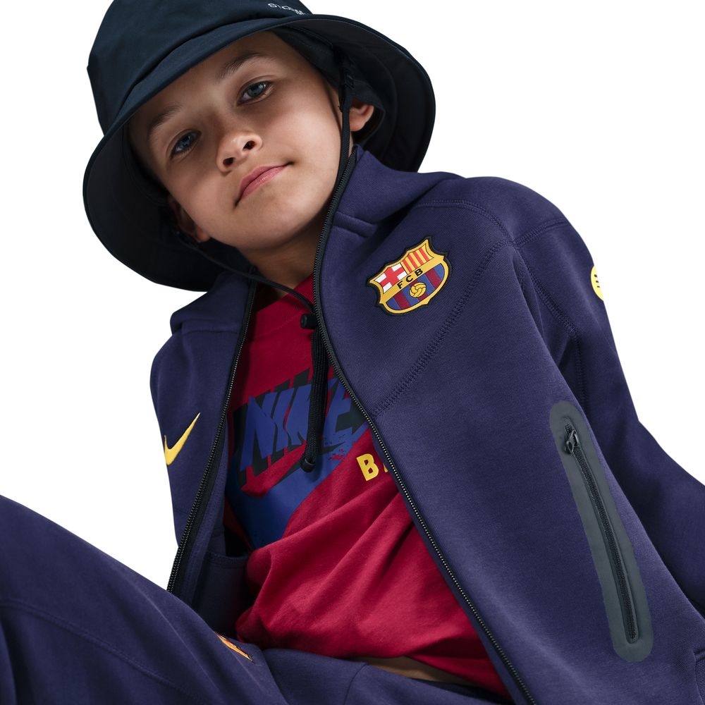 Nike FC Barcelona 2025/26 Tech-Fleece Wind Runner Hoodie
