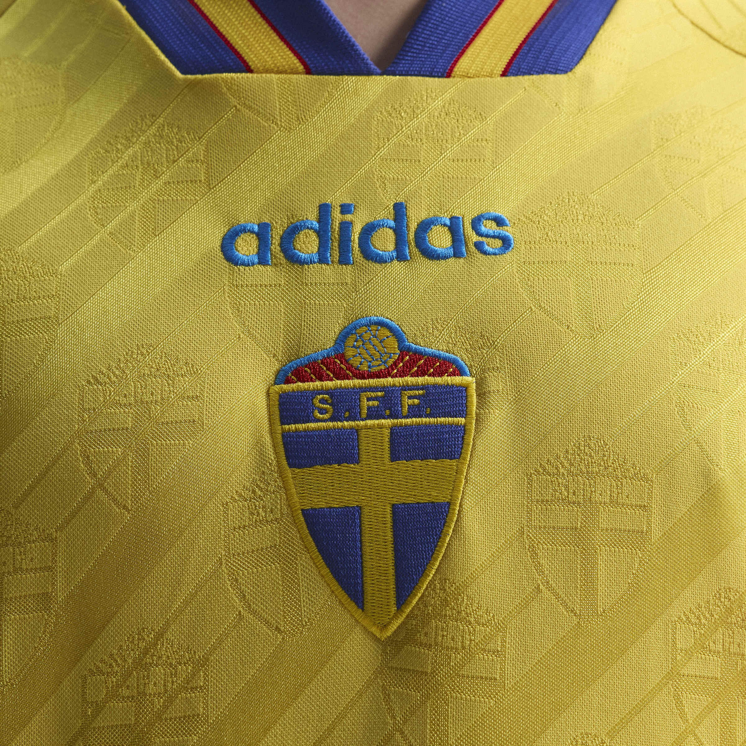 Adidas Sweden 1994 Bringback Home Jersey