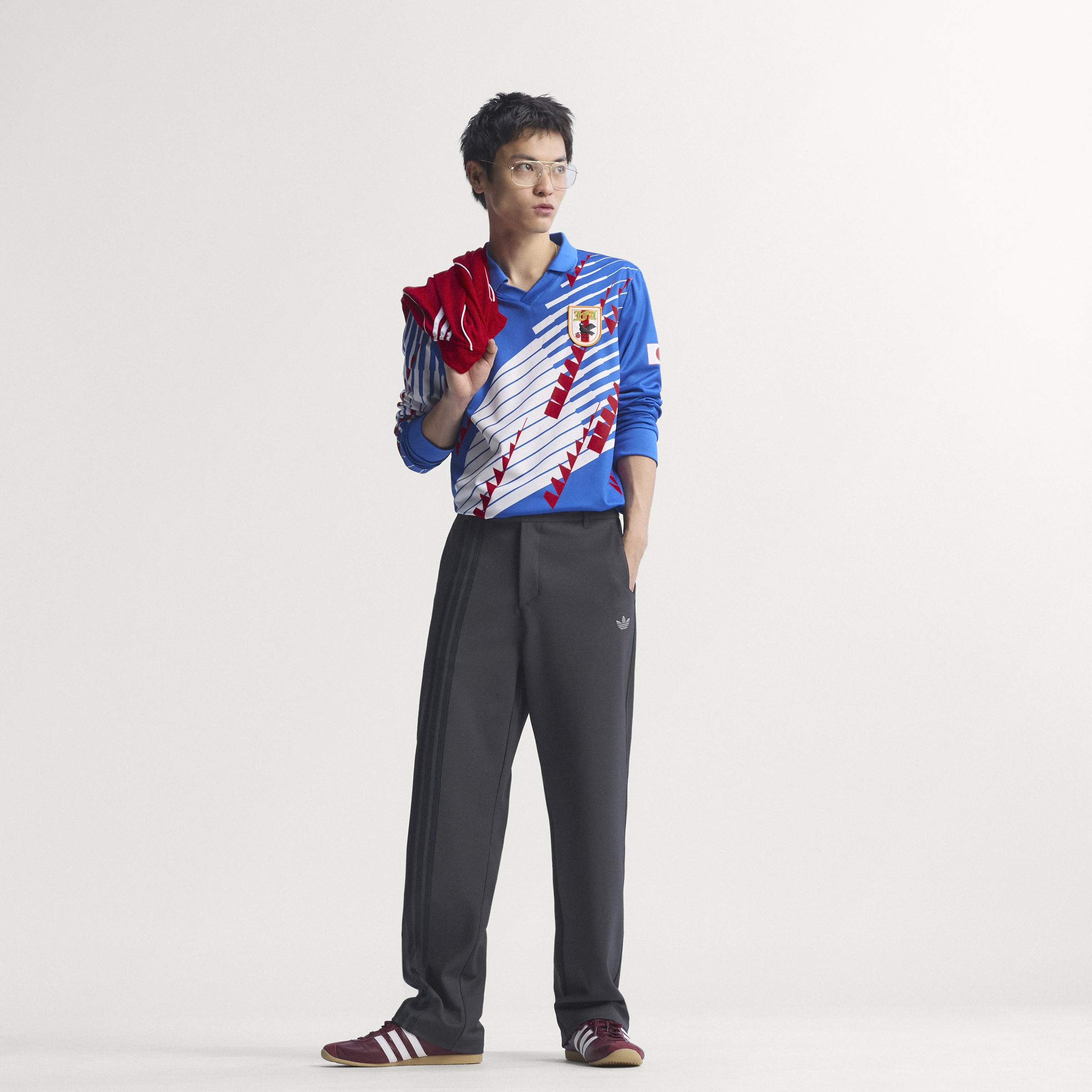 Adidas Japan 1993 Bringback Long-Sleeve Home Jersey