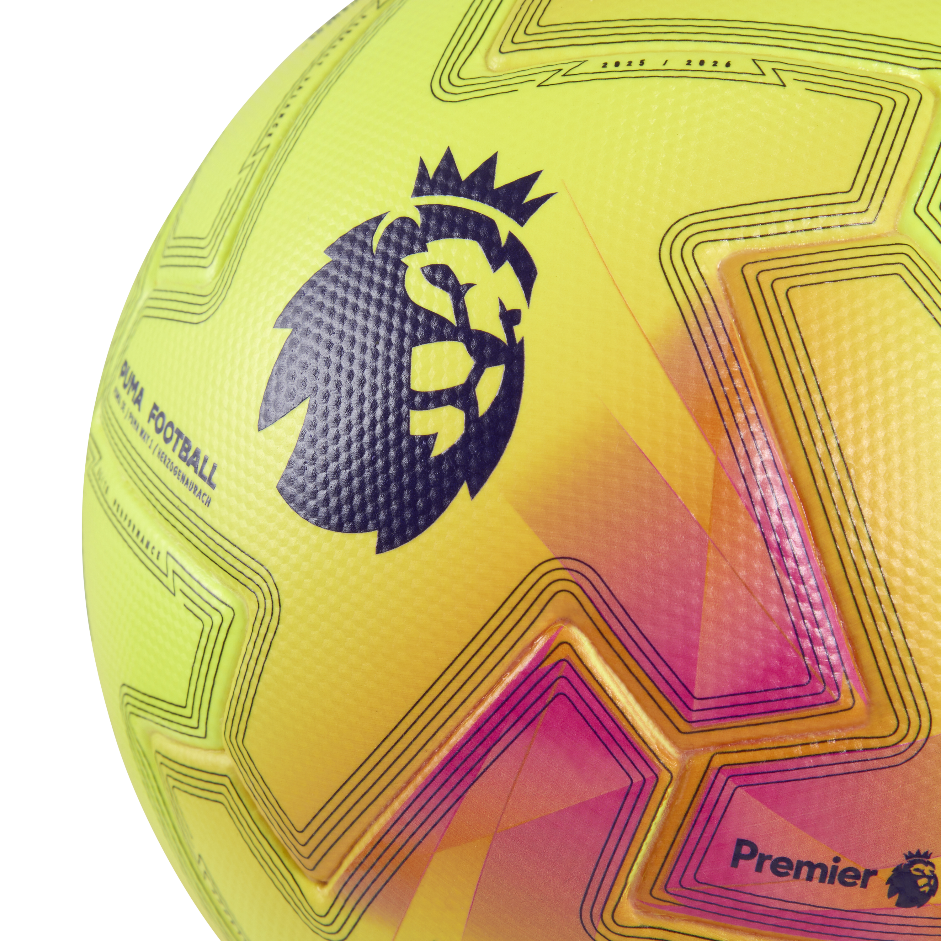 Puma Orbita Ultimate Premier League Lights 2025/26 Soccer Ball