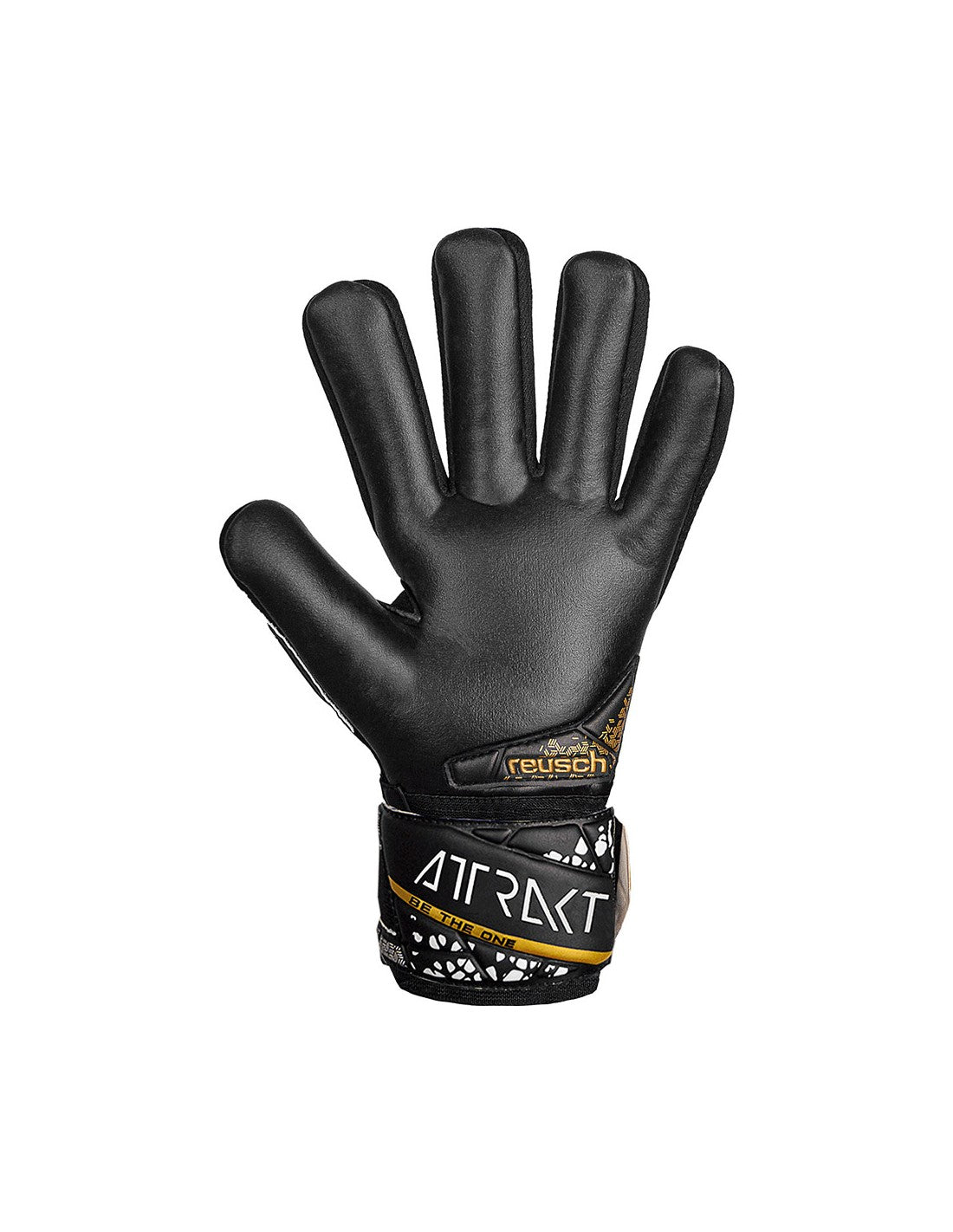 Reusch Jr Attrakt Silver NC Finger Support Goalkeeper Gloves