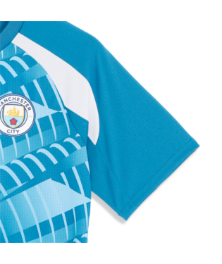 Puma Manchester City FC 2023/24 Home Pre Match Short Sleeve Jersey