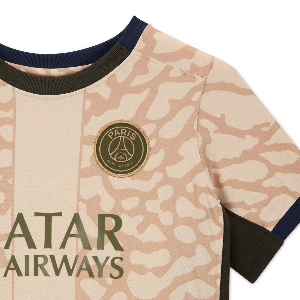 Nike Paris Saint-Germain 2023/24 Stadium 4th Little Kids Mini Kit