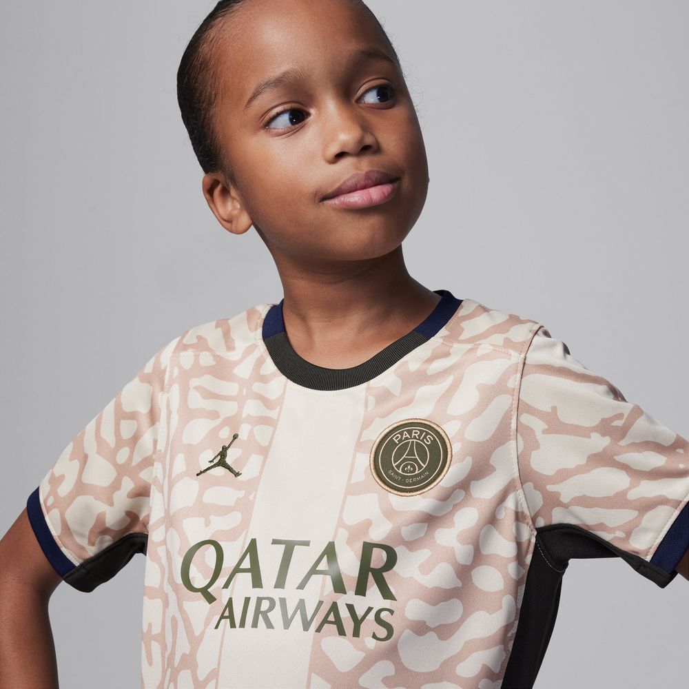 Nike Paris Saint-Germain 2023/24 Stadium 4th Little Kids Mini Kit