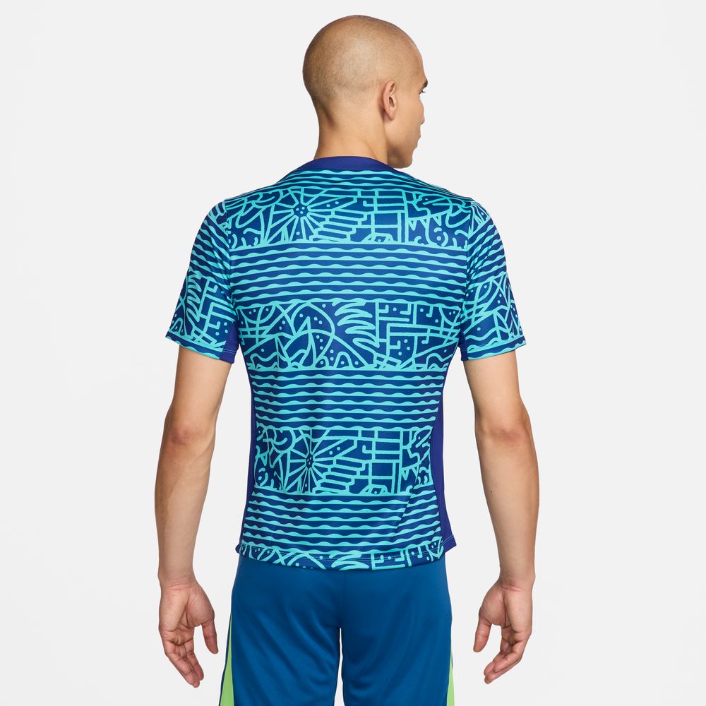 Nike Brazil 2024 Academy Pro Short Sleeve Pre-Match Top