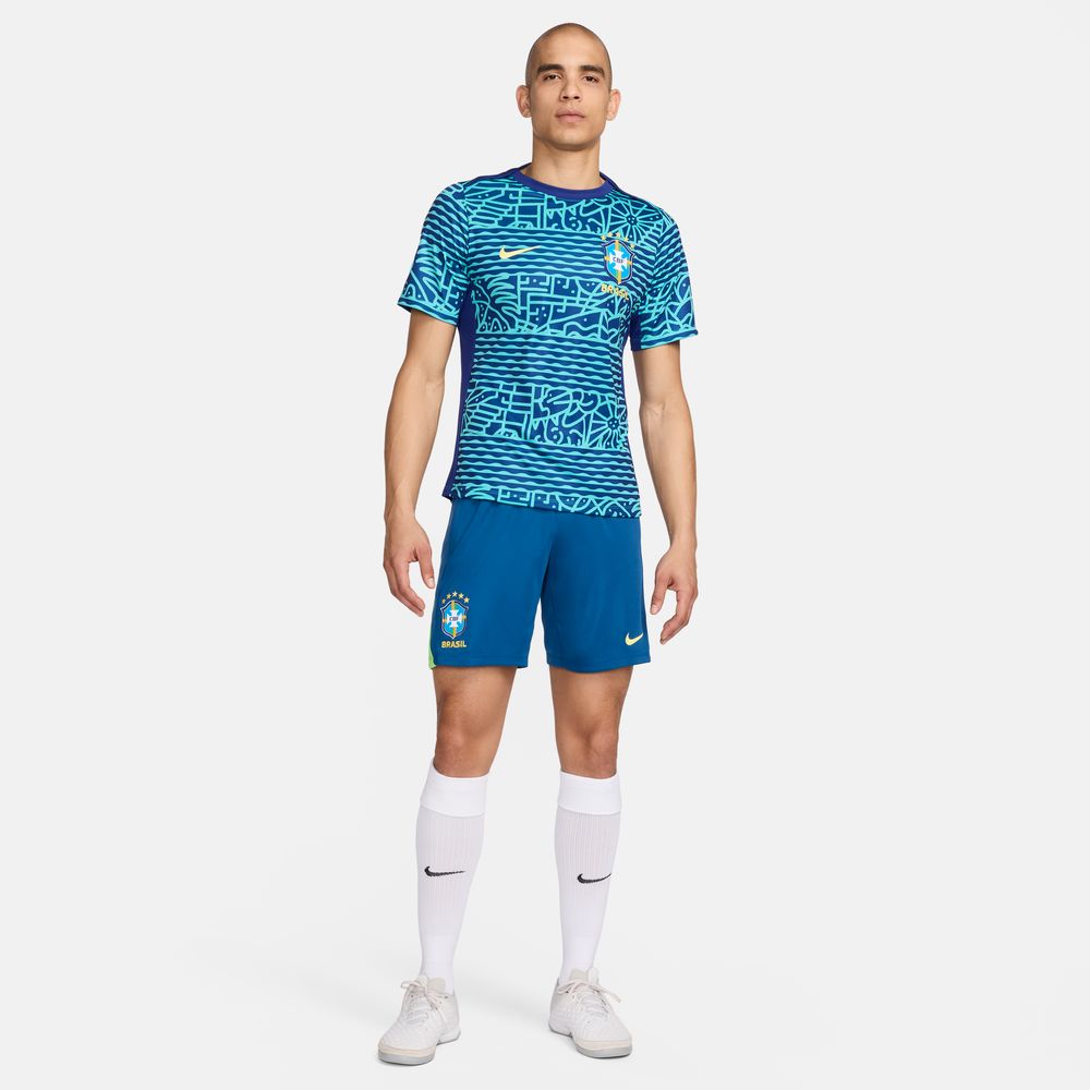 Nike Brazil 2024 Academy Pro Short Sleeve Pre-Match Top