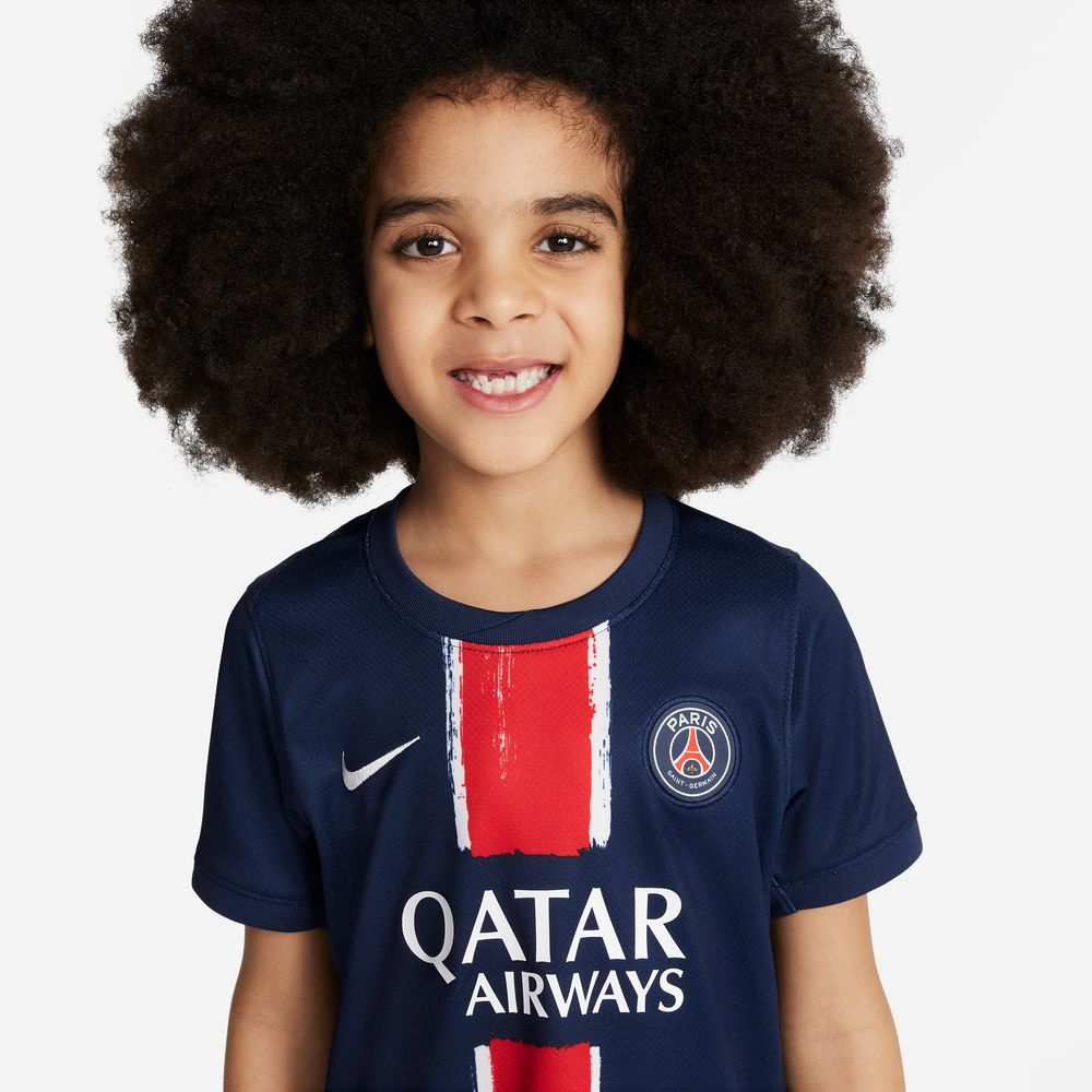 Nike Paris Saint-Germain 2024/25 Little Kids Home Mini Kit