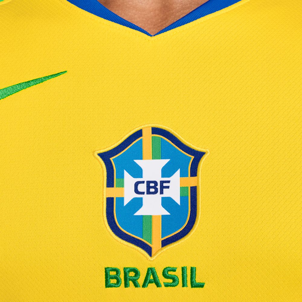Nike Brazil 2025 Stadium Home Jersey