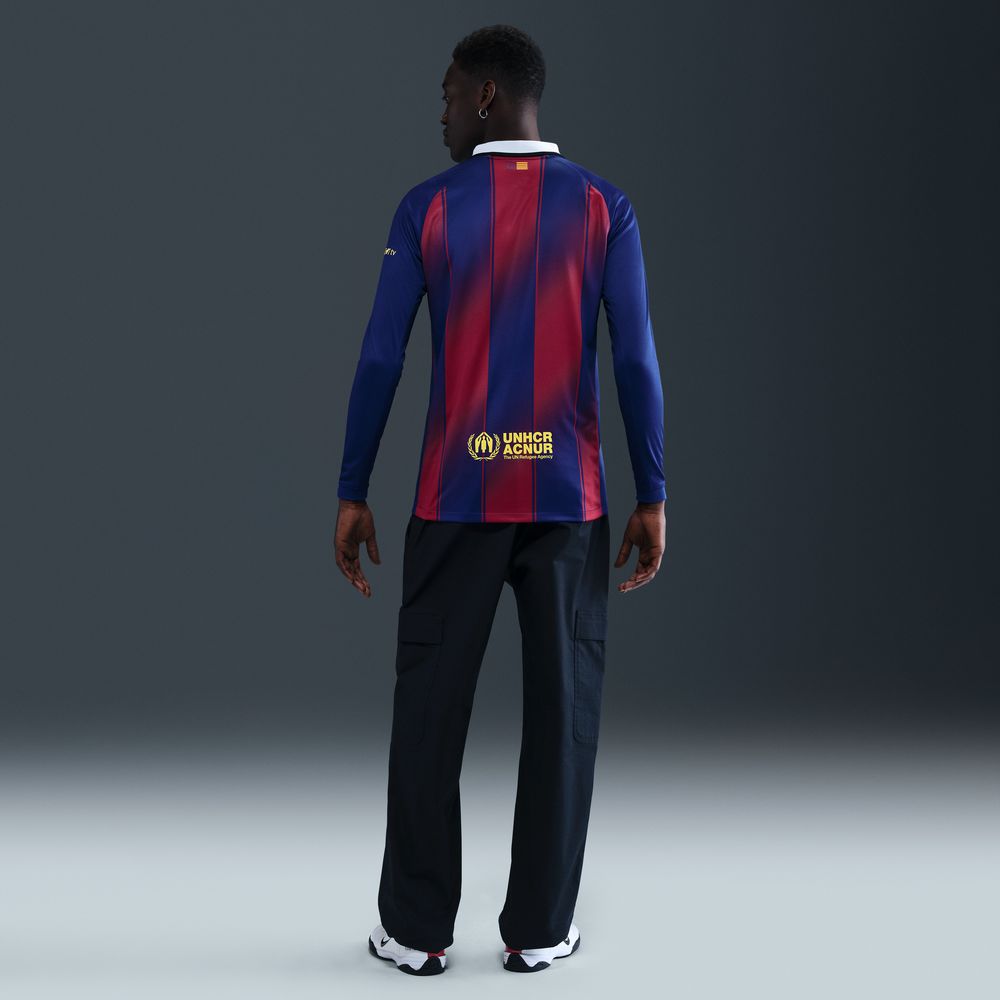 Nike FC Barcelona 2025/26 Long-Sleeve Home Jersey