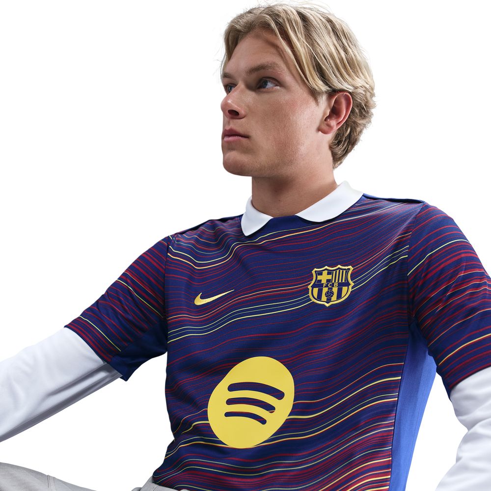 Nike FC Barcelona 2025/26 Home Pre-Match Jersey