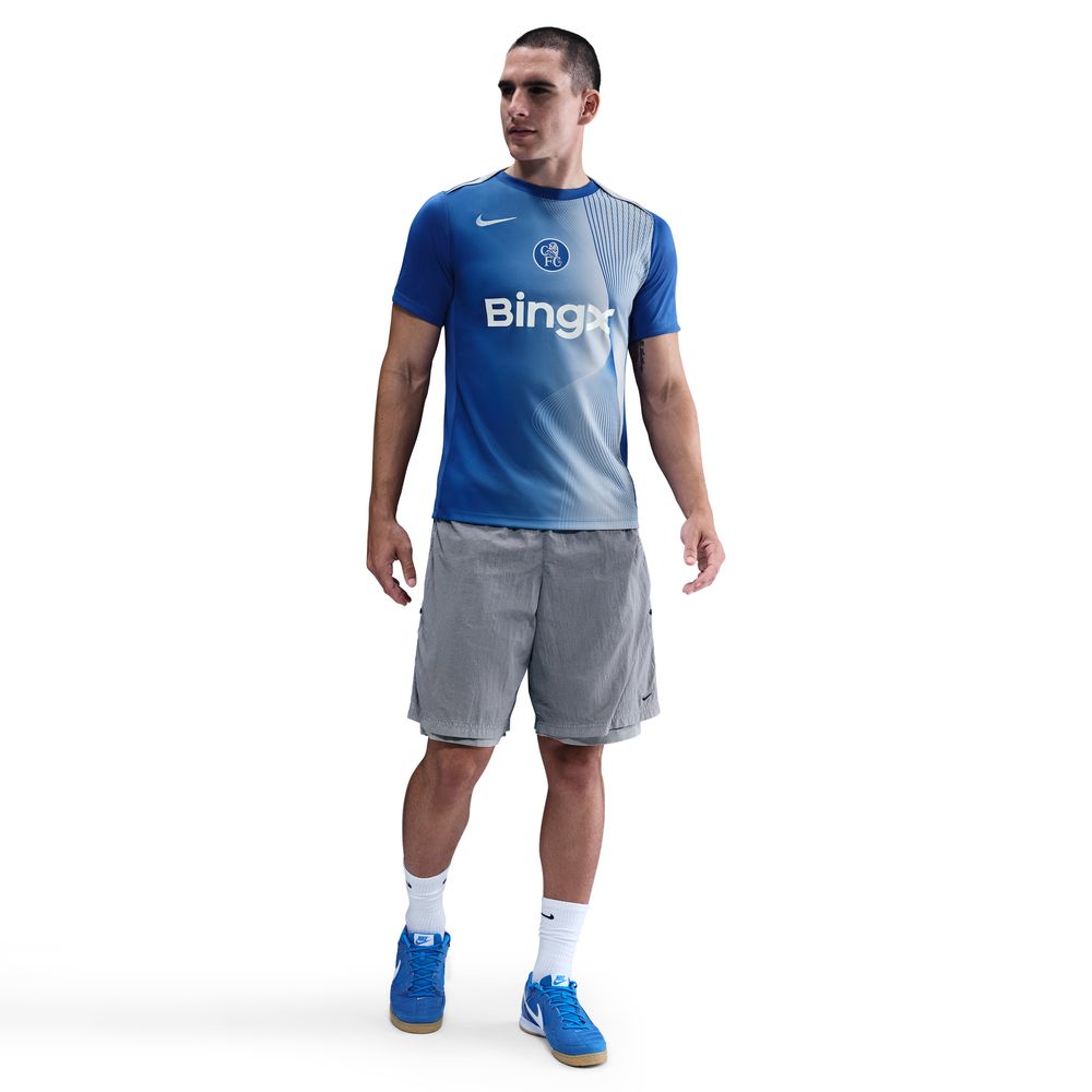 Nike Chelsea FC 2025/26 Academy Pro Short-Sleeve Third Pre-Match Top