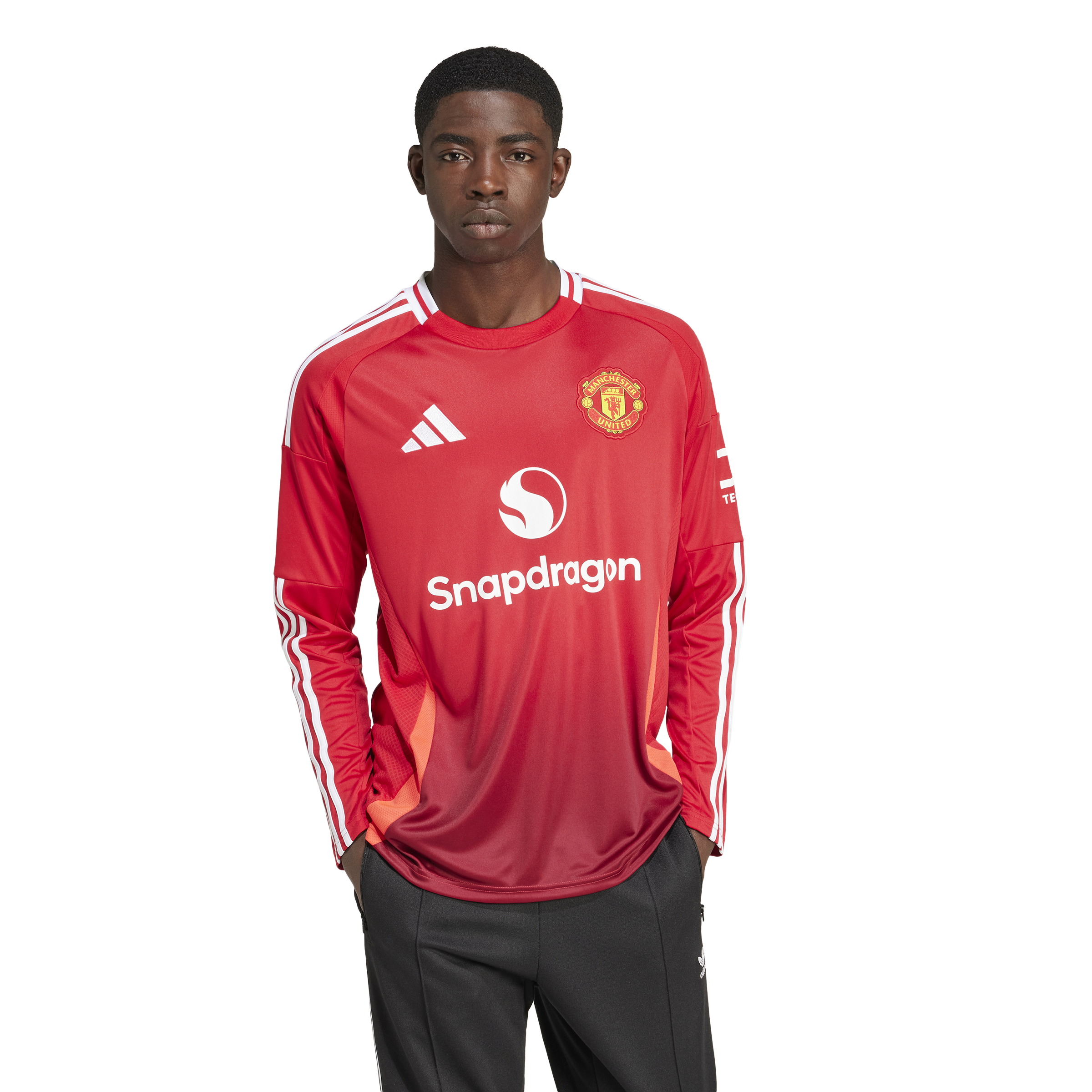 Adidas Manchester United 2024/25 Long-Sleeve Home Jersey