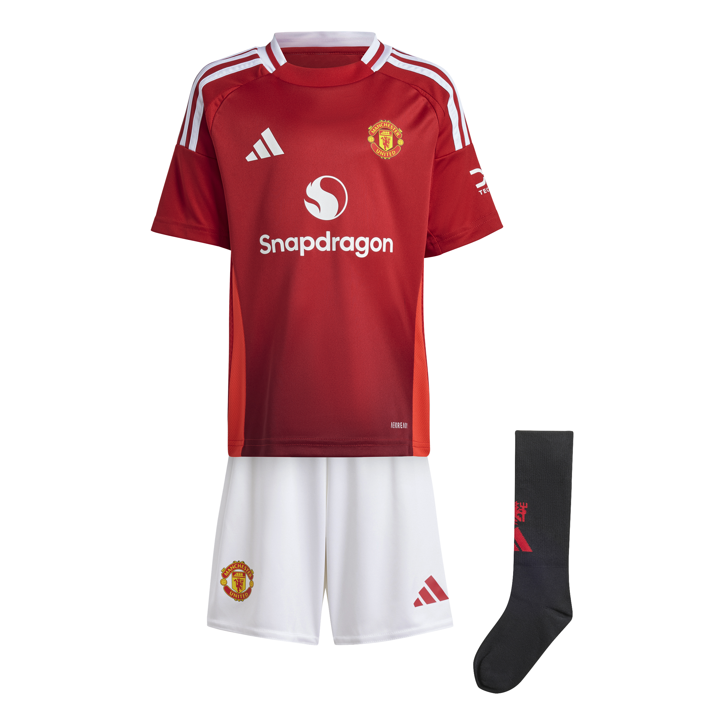 Adidas Manchester United 2024/25 Home Mini Kit