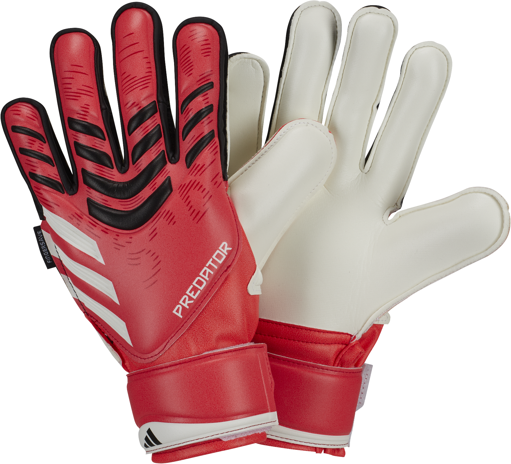 Adidas Jr. Predator Match Fingersave Goalkeeper Gloves