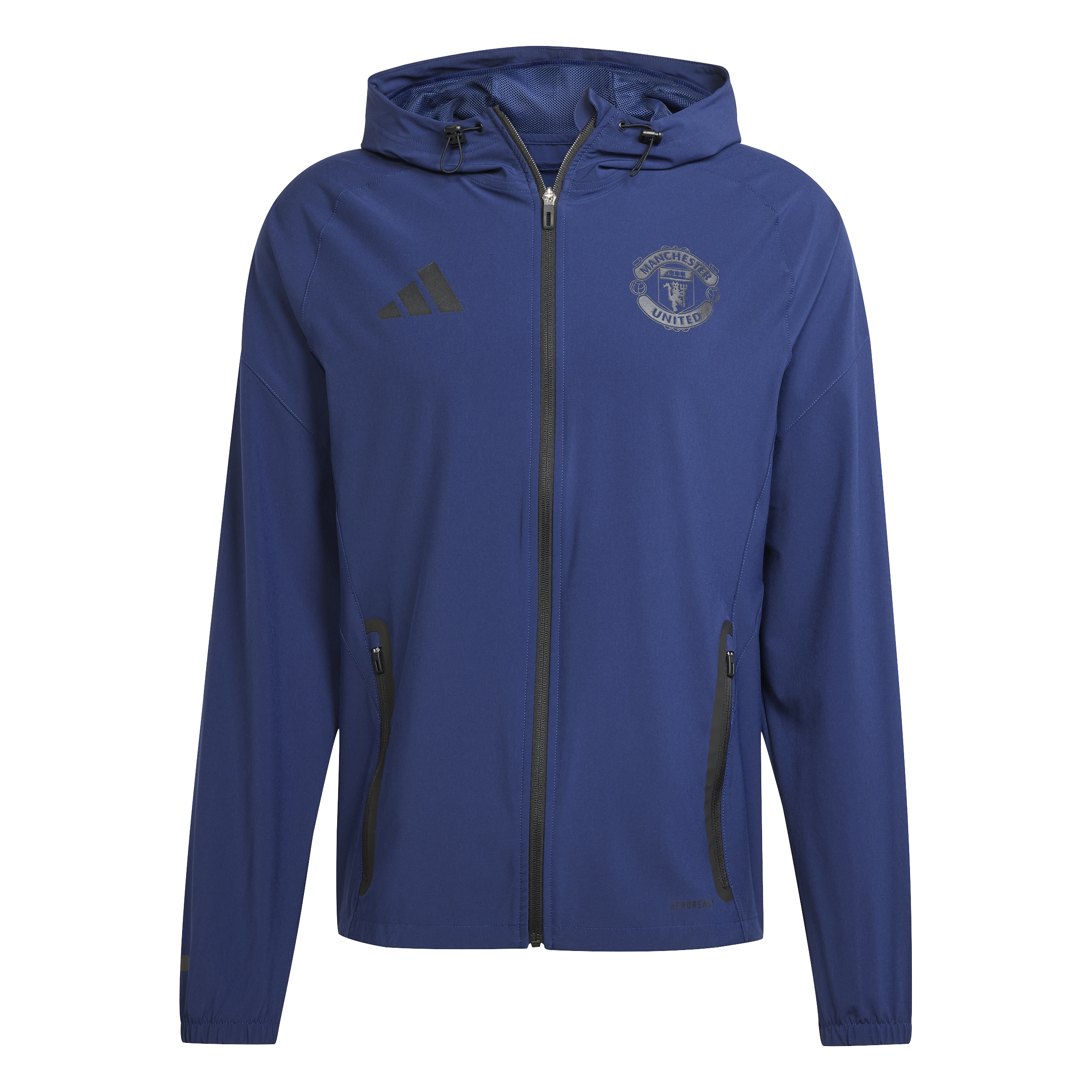 Adidas Manchester United 2025 Competition Vis Tech Travel Jacket