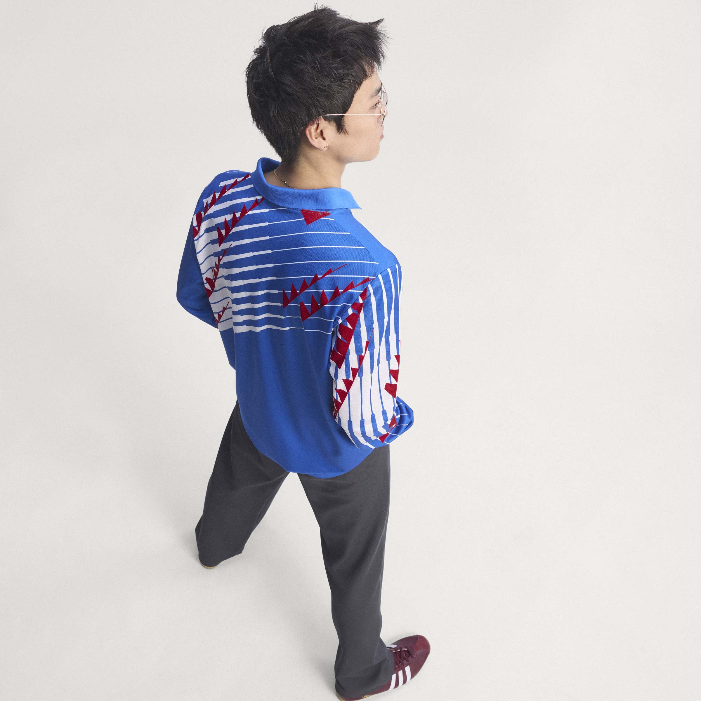 Adidas Japan 1993 Bringback Long-Sleeve Home Jersey