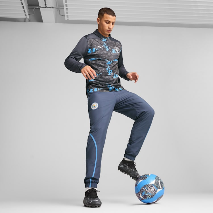 Puma Manchester City 2025 Pre-Match 1/4 Zip Drill Top