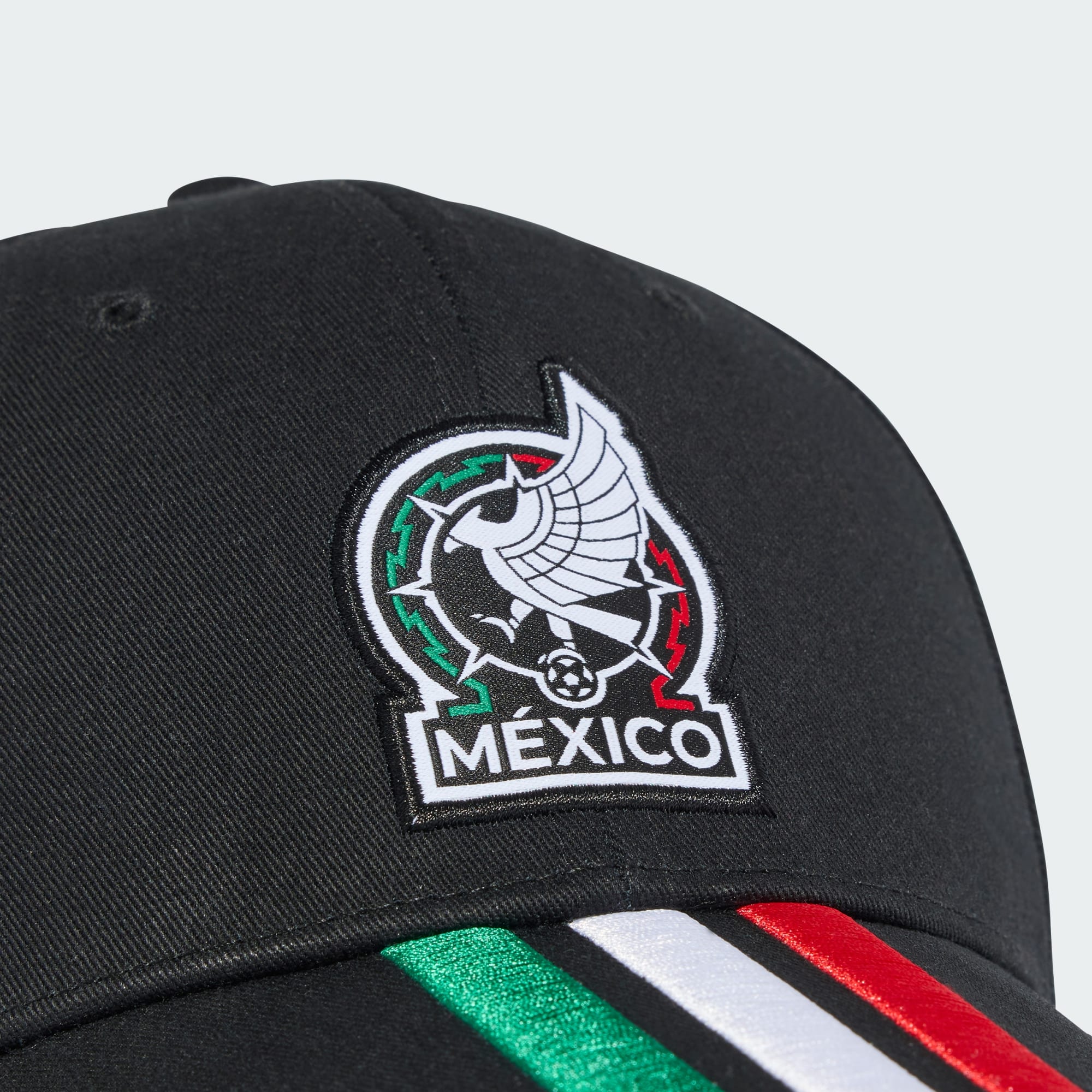 Adidas Mexico 2026 3 Stripe Baseball Cap