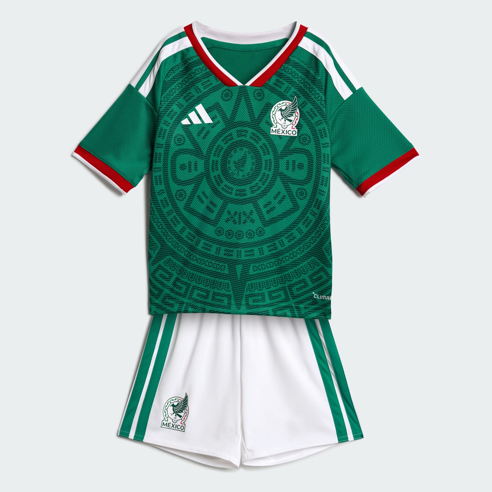 Adidas Mexico 2026 Home Kids Kit