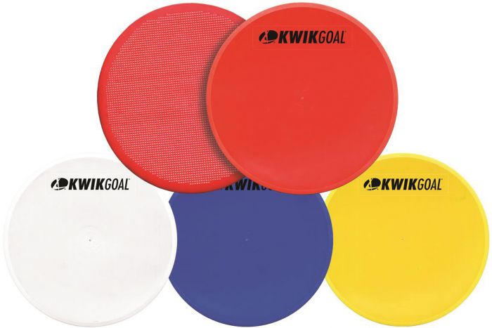 Kwik Goal Flat Round Markers 10/Pk