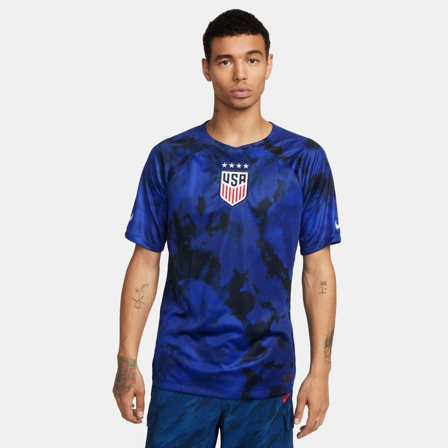 Nike USA 2022/23 Stadium Away Jersey 4-Star